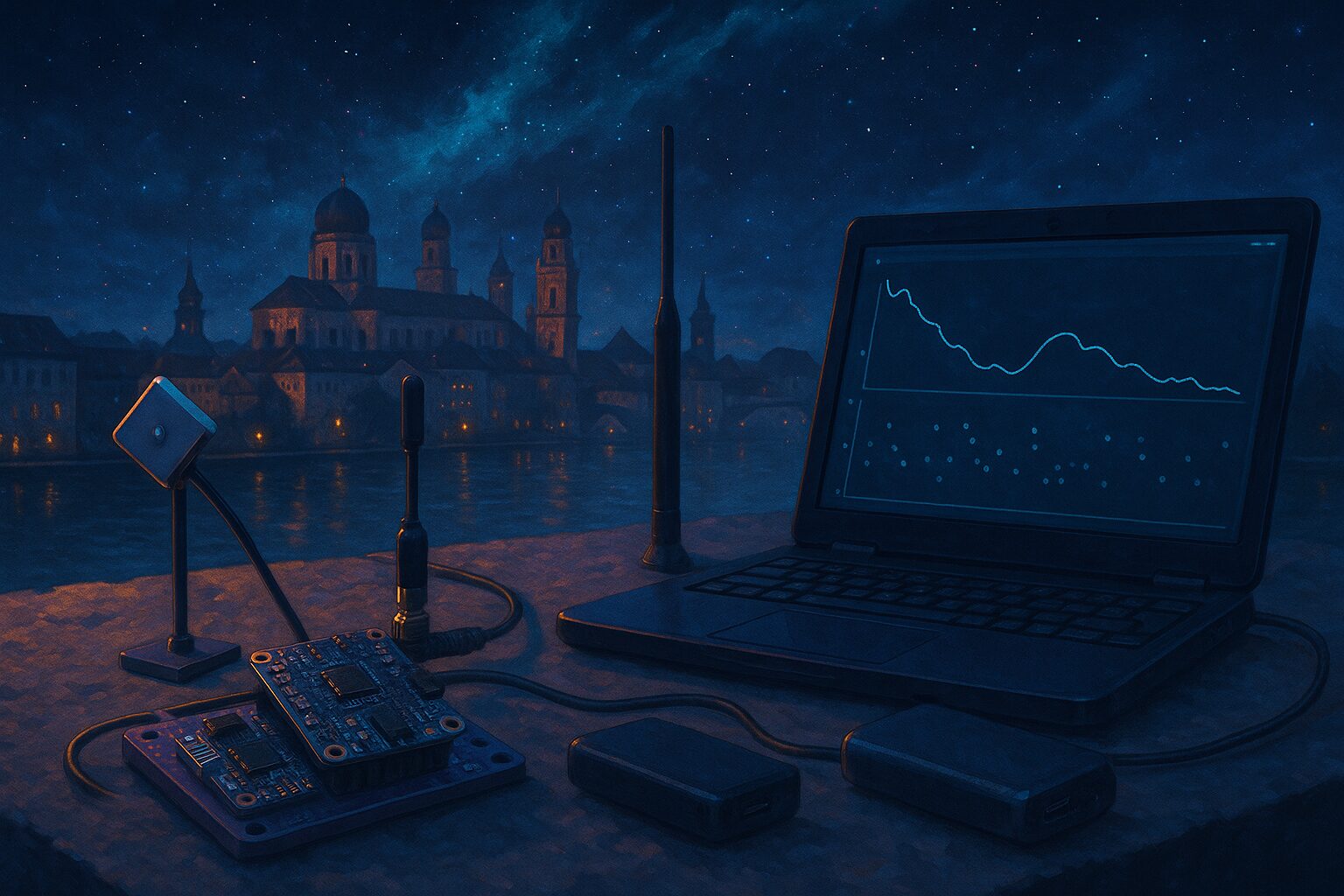 Mehr über den Artikel erfahren Tag 11 — Antennenlauf, Prüfsummen-Tradeoffs und 2‑h Verbrauchslog