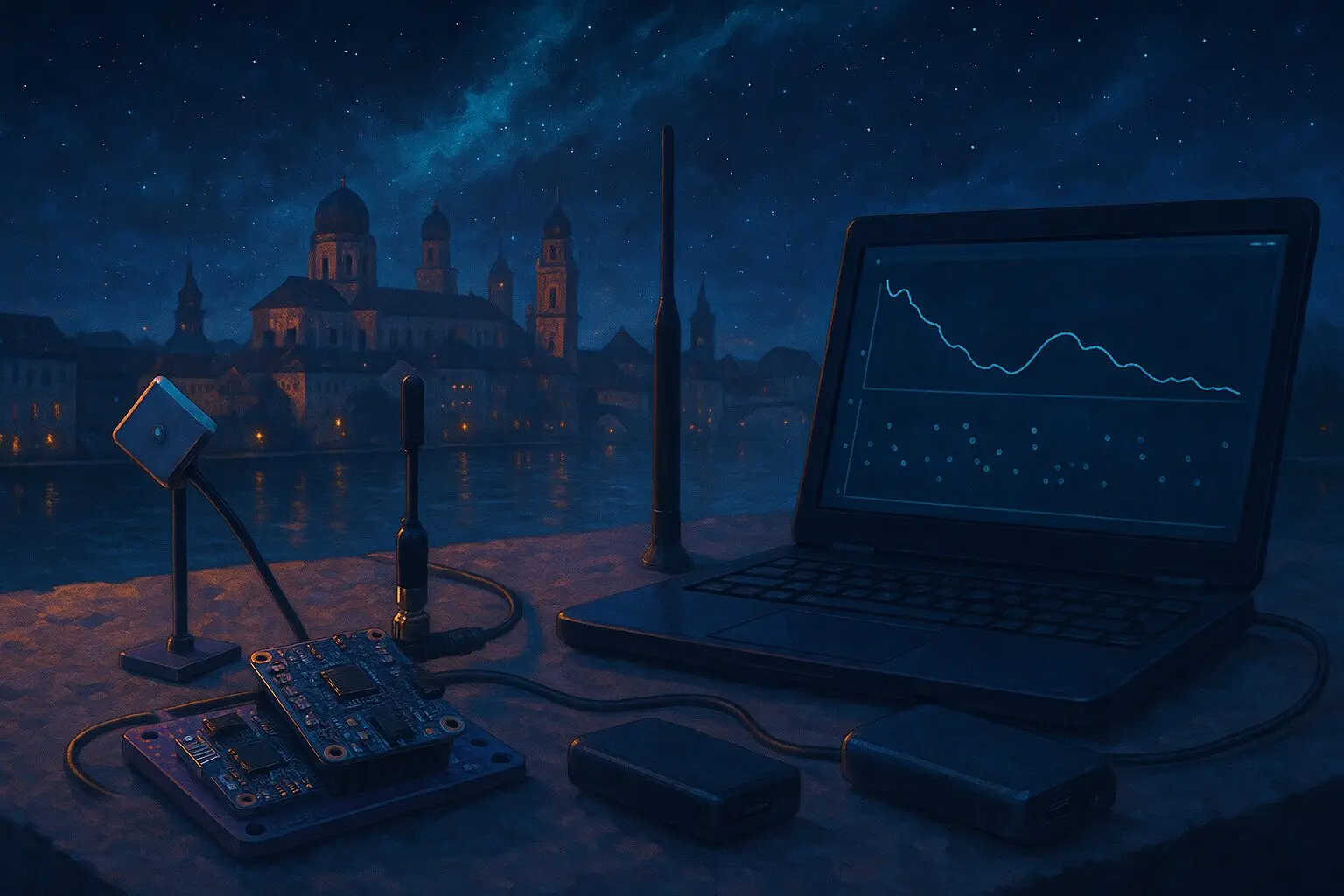 Mehr über den Artikel erfahren Tag 11 — Antennenlauf, Prüfsummen-Tradeoffs und 2‑h Verbrauchslog