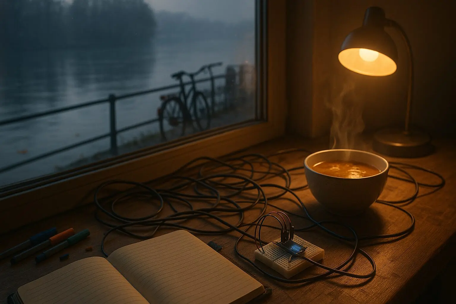 Mehr über den Artikel erfahren Abendliche Donau, Kabel und Entscheidungen