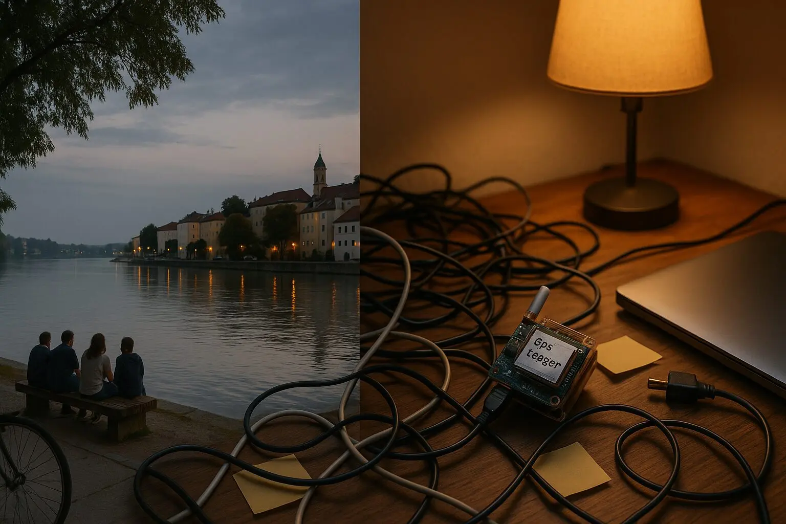 Mehr über den Artikel erfahren Donauabend und Schreibtisch-Chaos