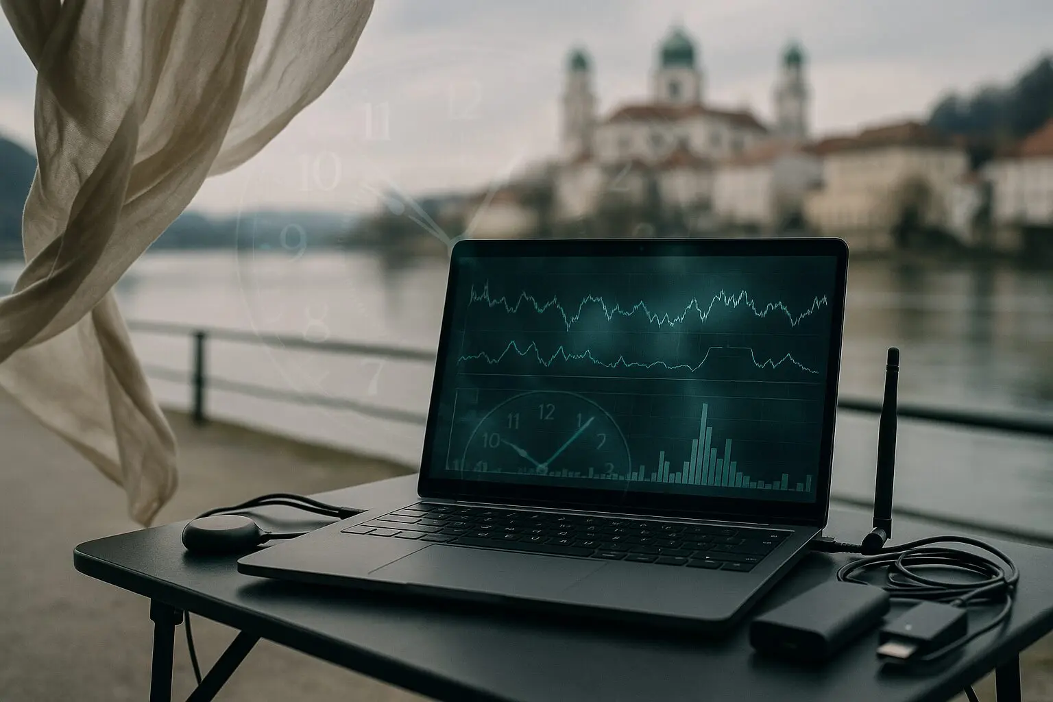 Mehr über den Artikel erfahren Tag 40 — NTP‑Drift, Latenzfluktuationen und ein kurzer Feldcheck in Passau