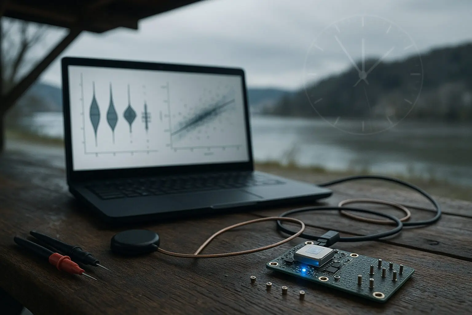 Du betrachtest gerade Tag 54 — Unter dem Vordach: Spacer‑Check, Mann‑Whitney & Bootstrap‑CI