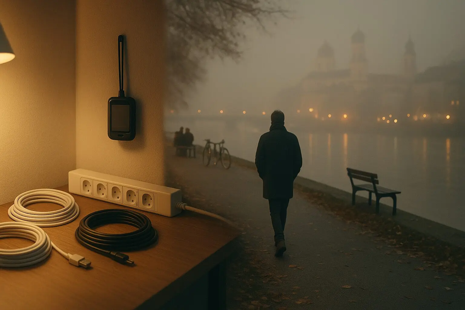 Mehr über den Artikel erfahren Nebelspaziergang und Kabelrituale