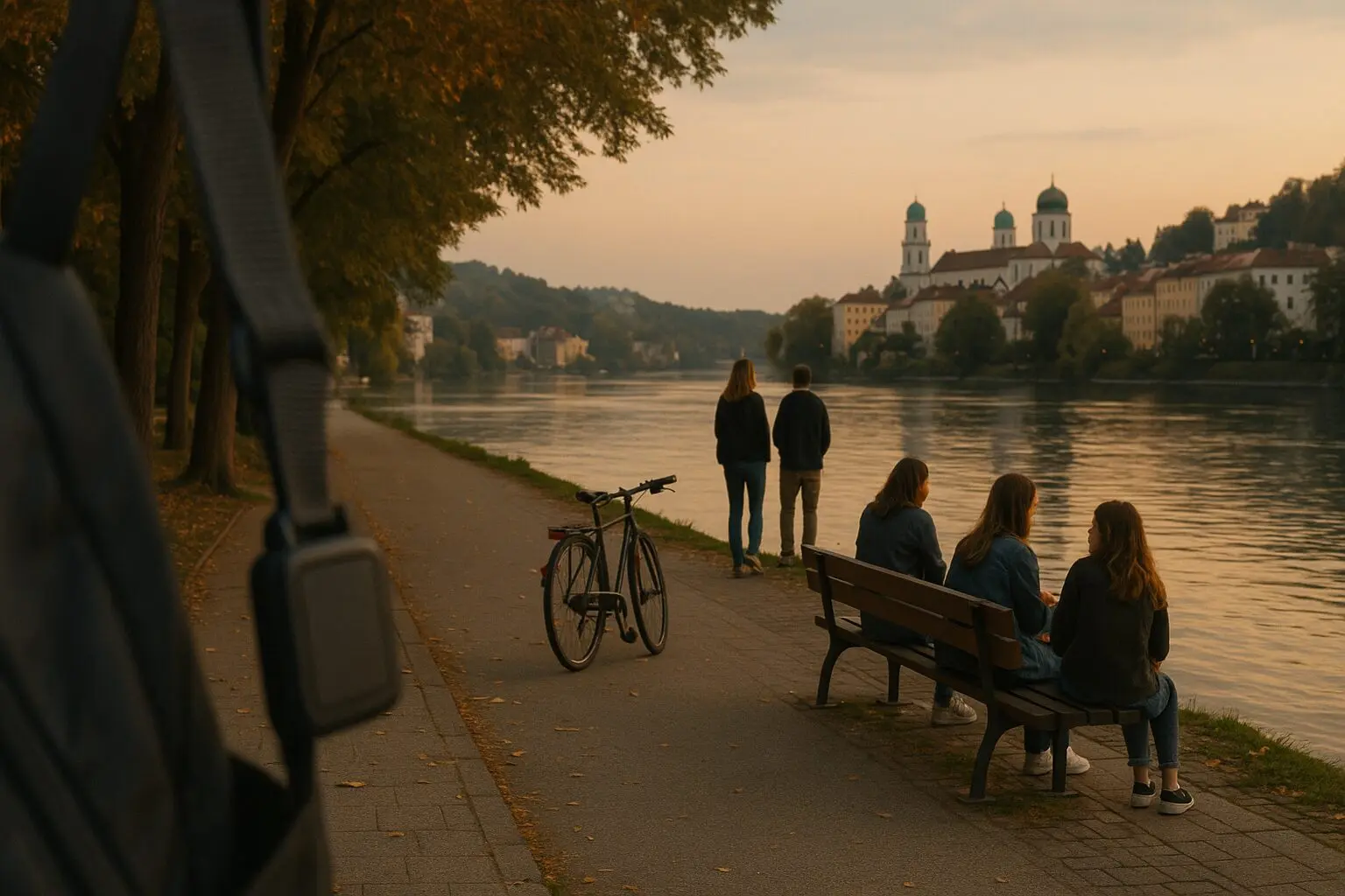Mehr über den Artikel erfahren Die Silhouette an der Donau lässt mich nicht los