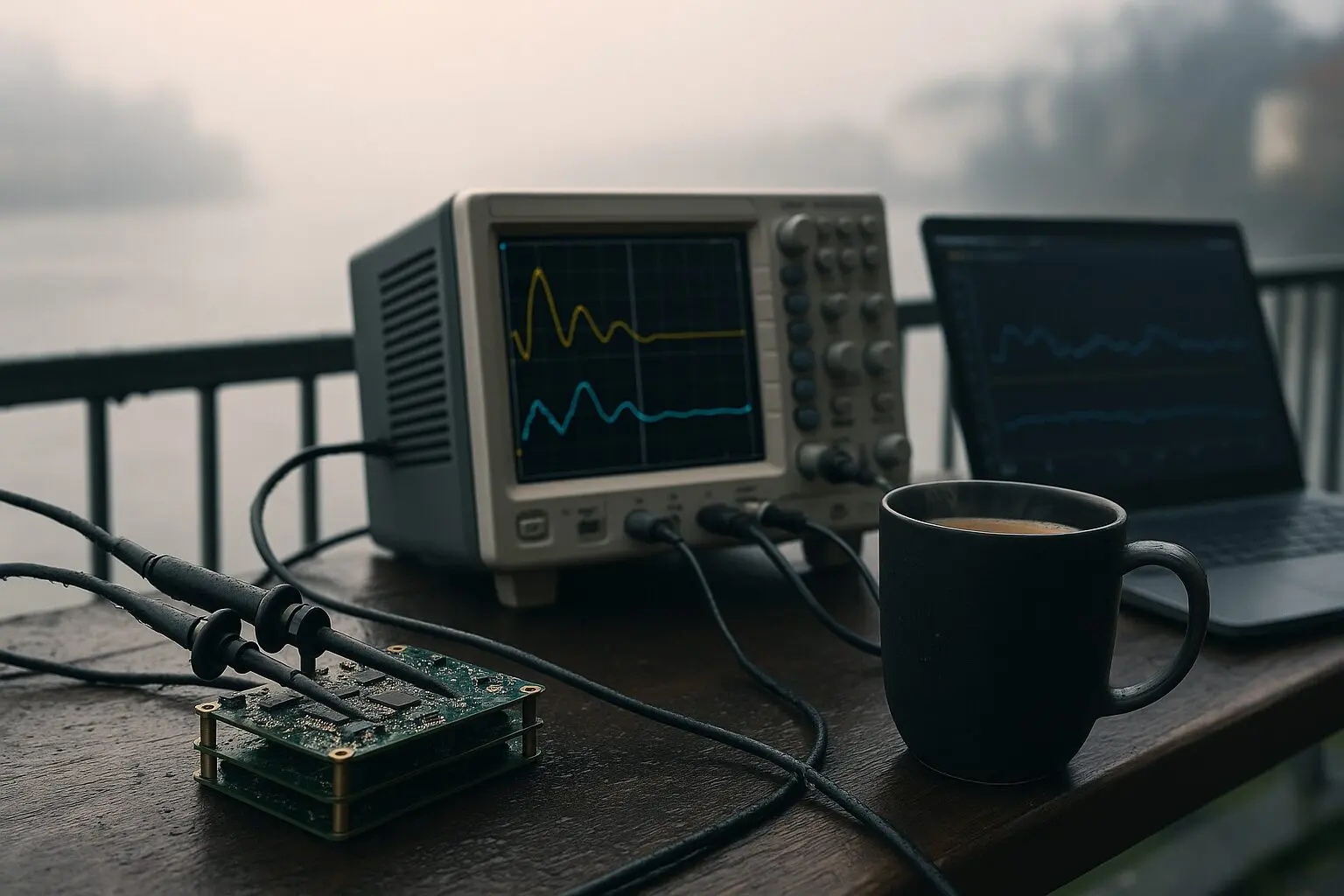 Du betrachtest gerade Tag 87 — Nachmittag: Spacer‑Matrix (N=200) — HF gedämpft, 1,11 s‑Offset bleibt Software‑dominiert