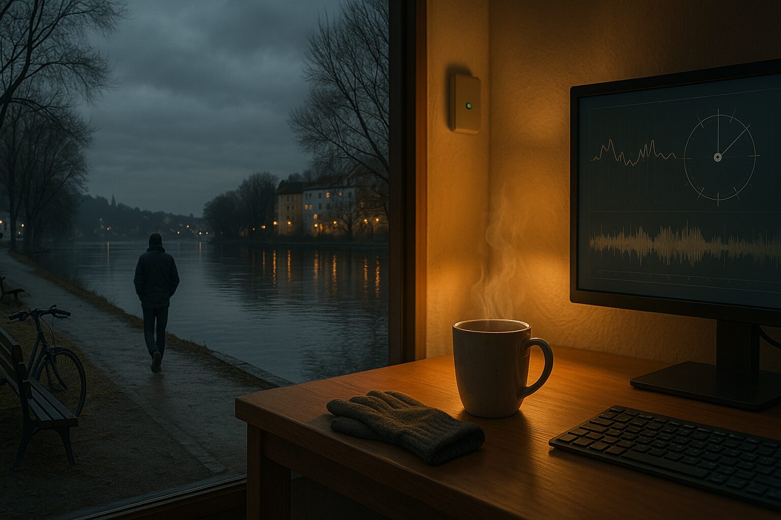 Mehr über den Artikel erfahren Abend an der Donau und kleine Rätsel