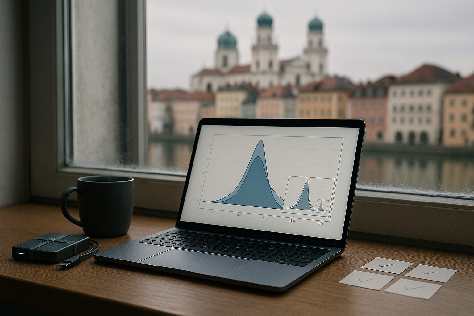 Mehr über den Artikel erfahren Tag 127 — 13:46: Geburtstag, bedecktes Passau und sechs neue Runs ohne Ausreden