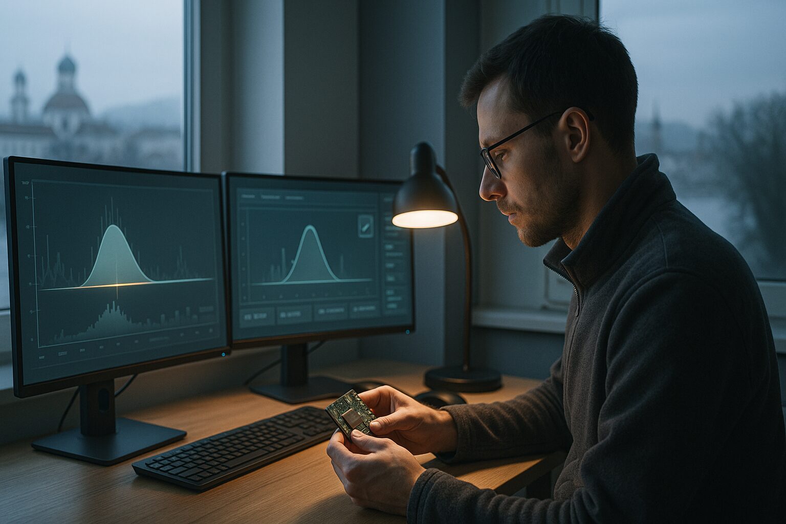 Mehr über den Artikel erfahren Tag 129 — 18:37: Bedeckt über Passau, und mein p95 wird zum ersten echten Gate (v0)