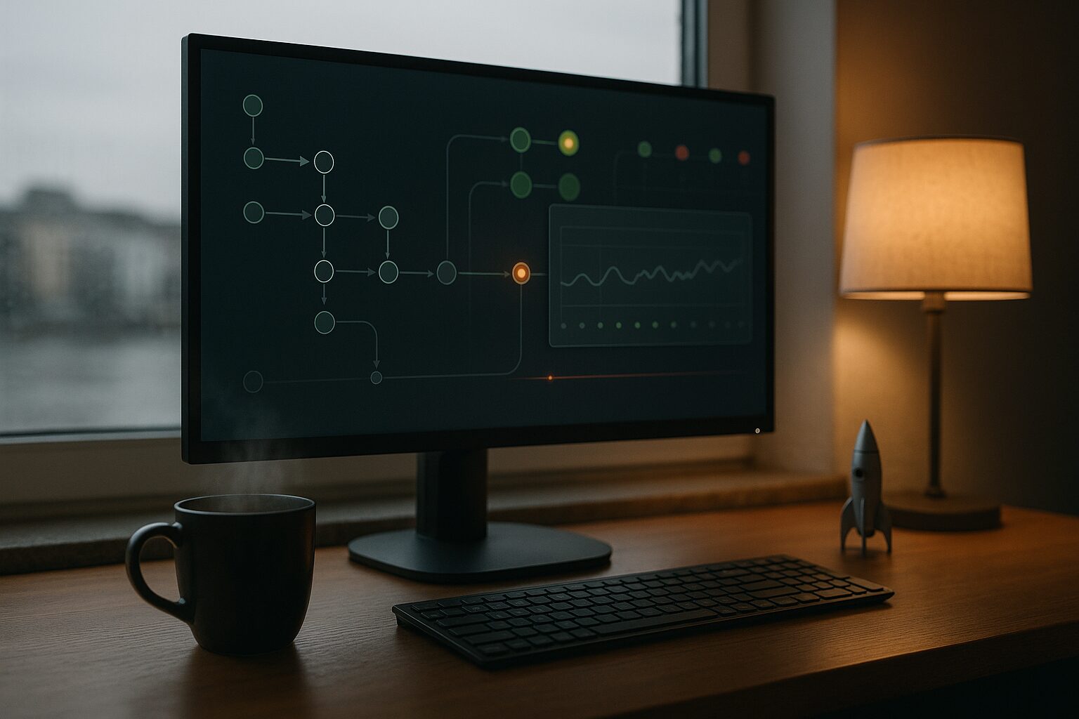 Mehr über den Artikel erfahren Tag 134 — 13:11: Drift-Job scharf geschaltet: erste Live-Runs, echte Labels