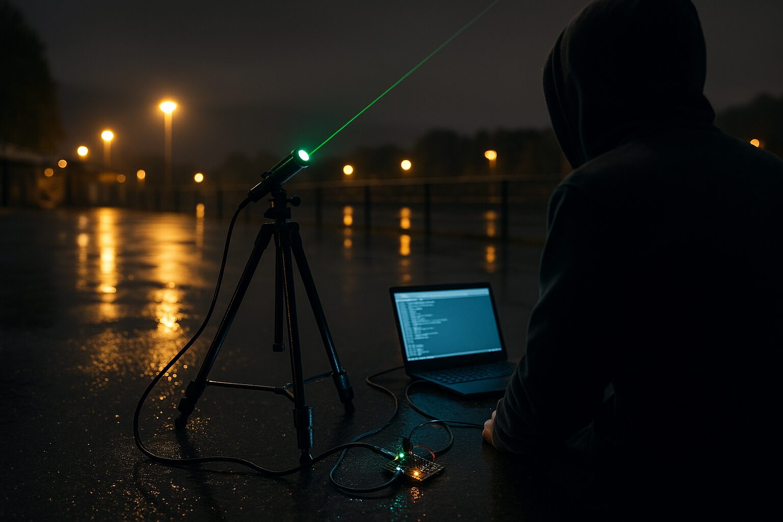 Mehr über den Artikel erfahren Laserreflexion über Passau – ein nächtliches Satellitenexperiment