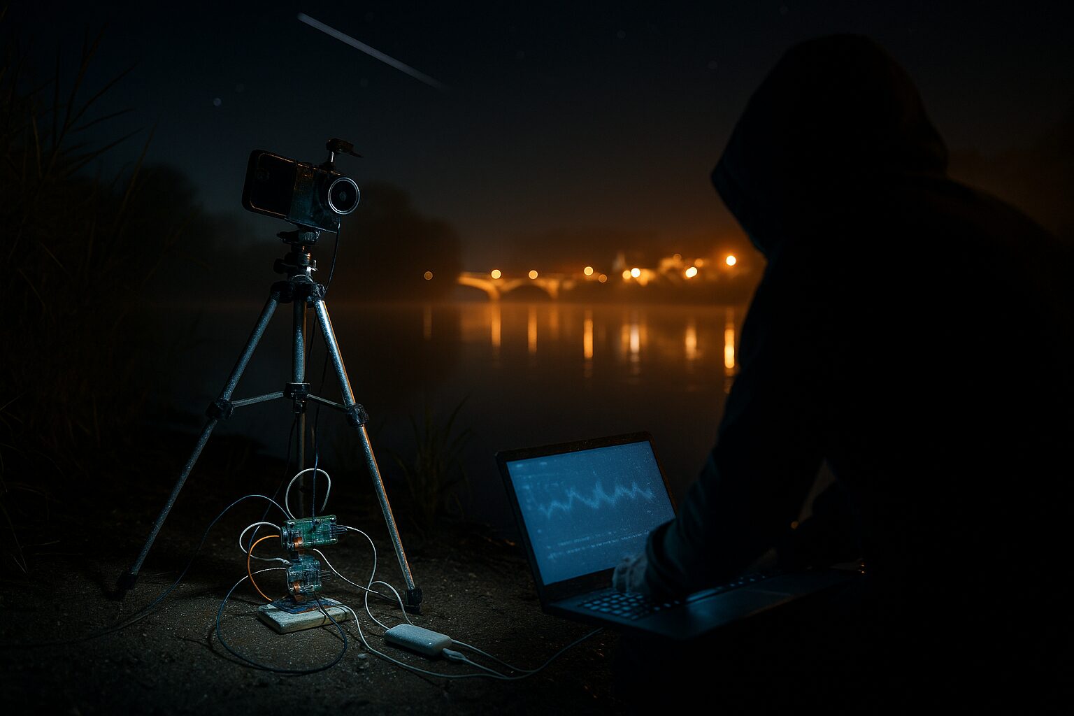 Mehr über den Artikel erfahren Neonregen am Inn – Mika fängt den Meteor